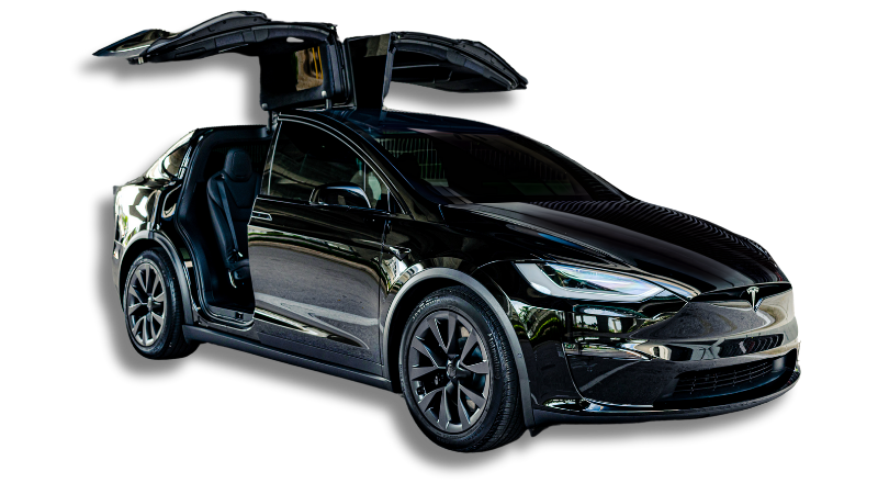 Tesla Model X Front View